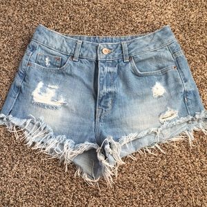 H&M denim shorts